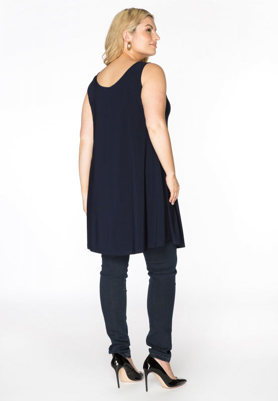 Yoek Top Wide Bottom DOLCE - Blauw