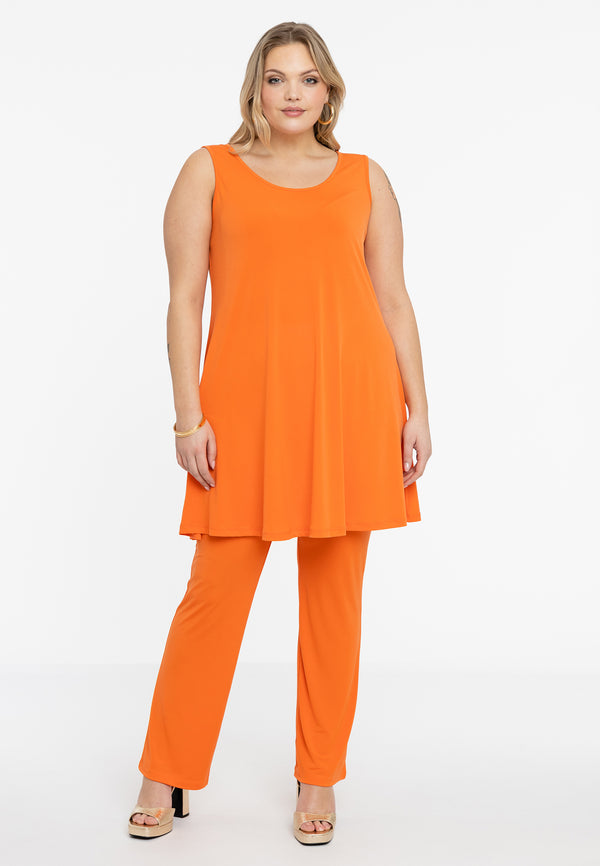 Yoek Top Wide Bottom DOLCE - Oranje