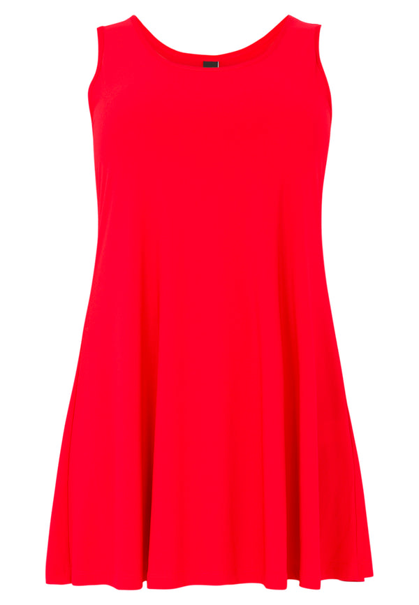 Yoek Top Wide Bottom DOLCE - Rood