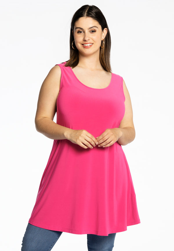 yoek Top wide bottom DOLCE - Roze