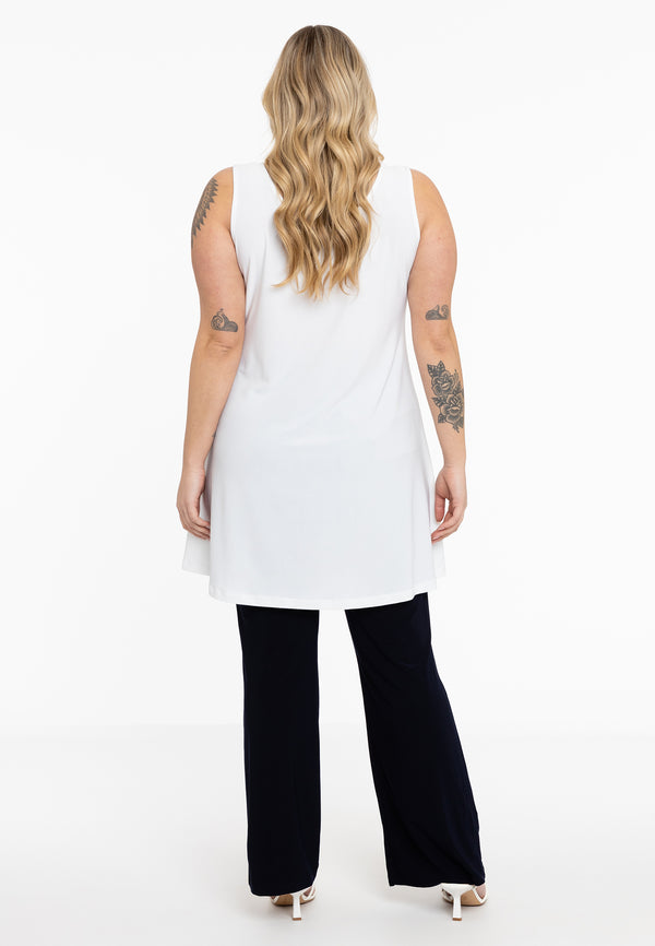 Yoek Top Wide Bottom DOLCE - Wit