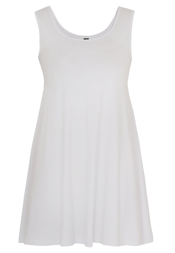 Yoek Top Wide Bottom VISCOSE - Wit