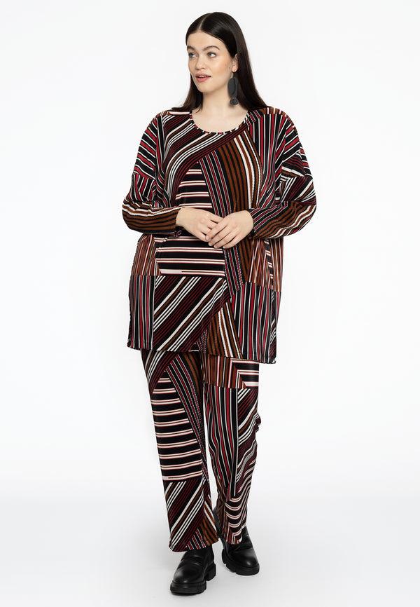 Yoek Tregging STRIPES - Zwart