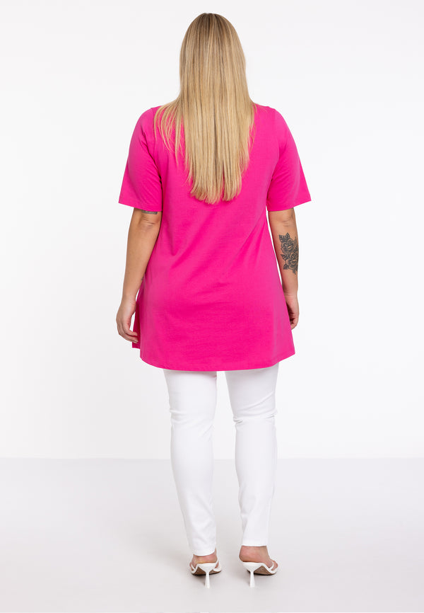 Yoek Tuniek Flare COTTON - Roze