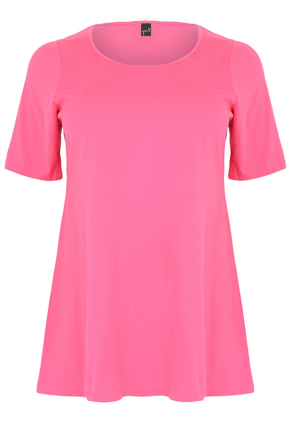 Yoek Tuniek Flare COTTON - Roze