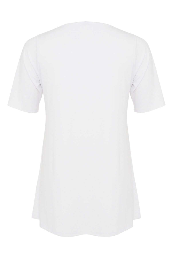 Yoek Tuniek Flare COTTON - Wit