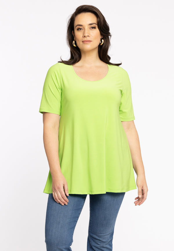 yoek Tuniek flare DOLCE - bright green