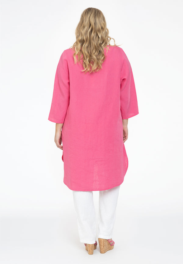Yoek Tuniek LINEN - Roze