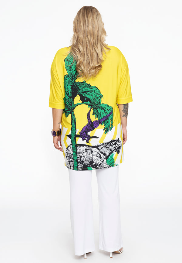 Yoek Tuniek Met Kraag TIGER - Geel