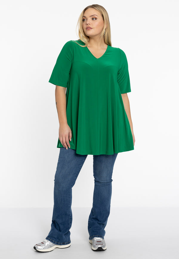 Yoek Tuniek Swing Short Sleeve DOLCE - Groen
