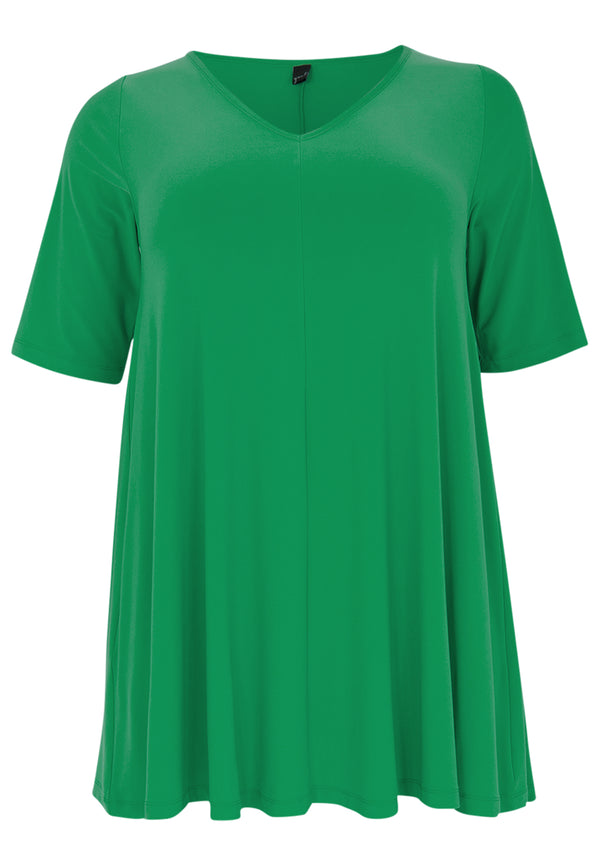 Yoek Tuniek Swing Short Sleeve DOLCE - Groen