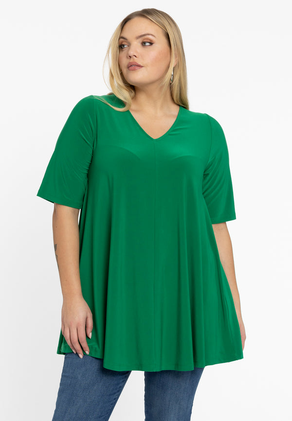 yoek Tuniek Swing short sleeve DOLCE - Groen