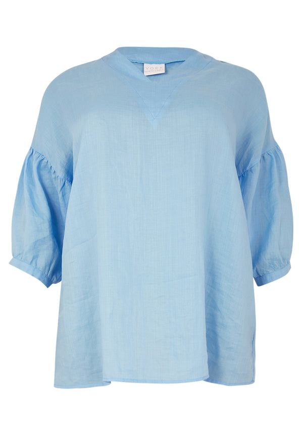 Yoek Tuniek V-hals - Light Blue