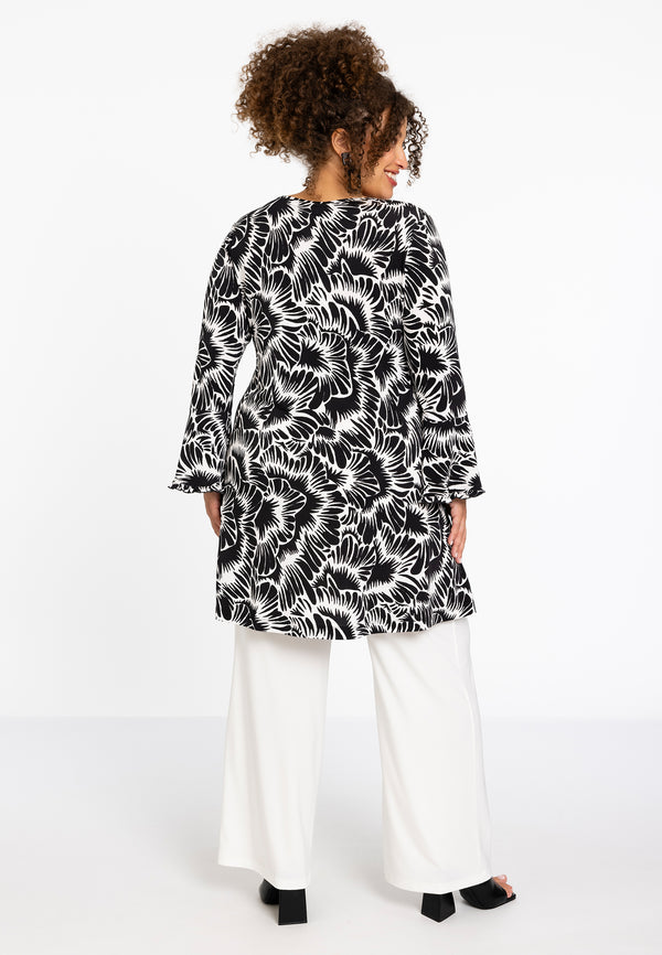 Yoek Tuniek Wide Bottom ALICE - Zwart