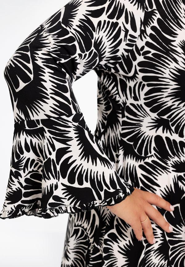 Yoek Tuniek Wide Bottom ALICE - Zwart