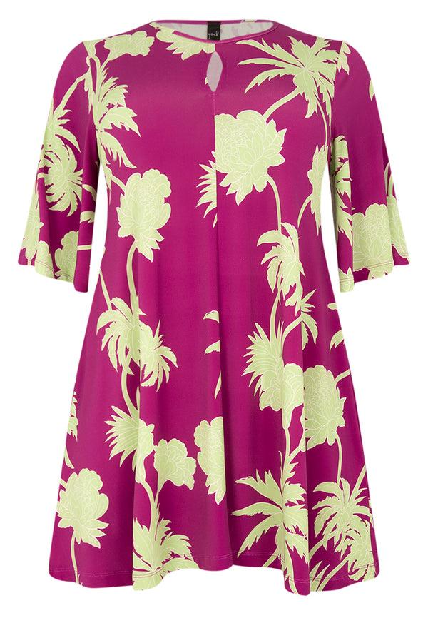 Yoek Tuniek Wide Bottom ARTICHOKE - Roze