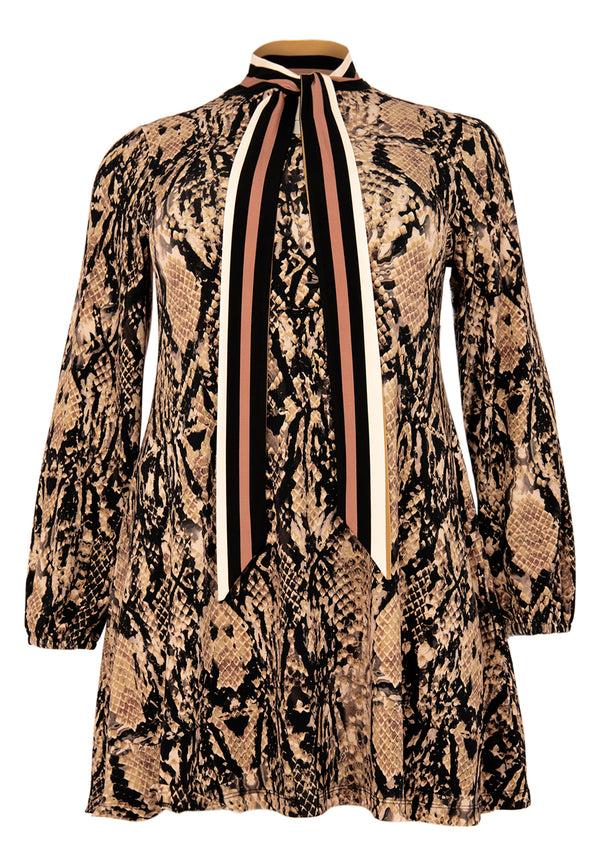 Yoek Tuniek Wide Bottom BOA - Bruin