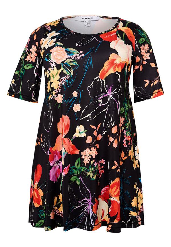 Yoek Tuniek Wide Bottom CAMPO - Zwart