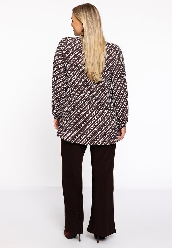 Yoek Tuniek Wide Bottom CATENA - Bruin