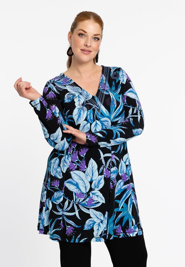 yoek Tuniek wide bottom DIANA - Blauw