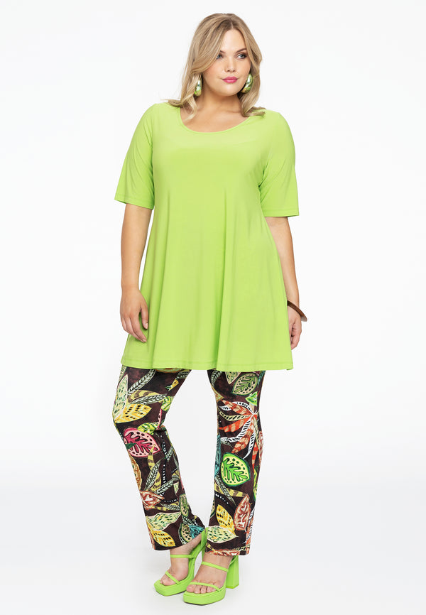 Yoek Tuniek Wide Bottom DOLCE - Bright Green