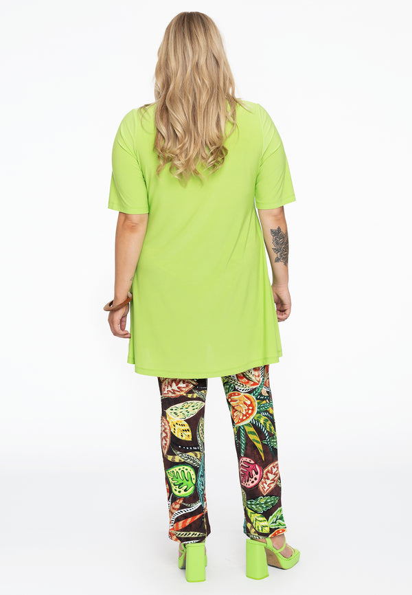 Yoek Tuniek Wide Bottom DOLCE - Bright Green