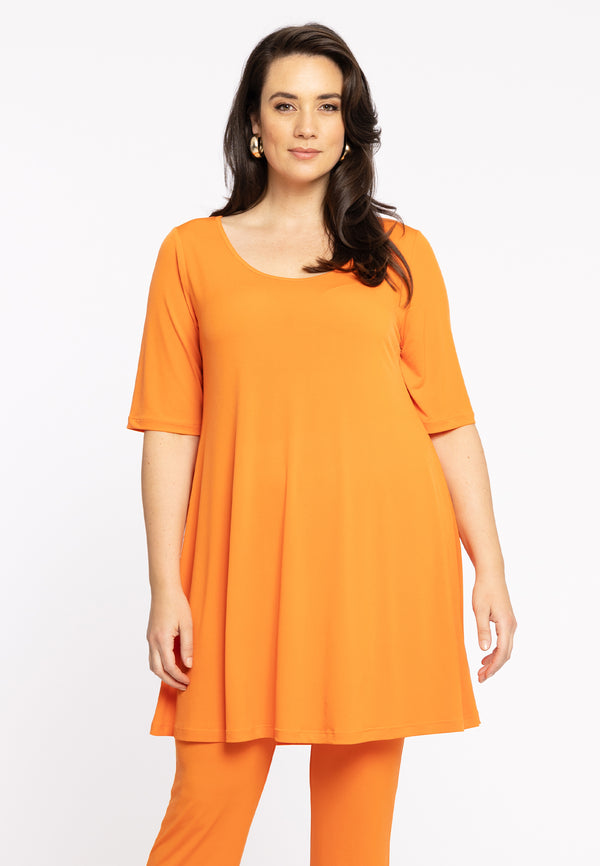 yoek Tuniek wide bottom DOLCE - Oranje