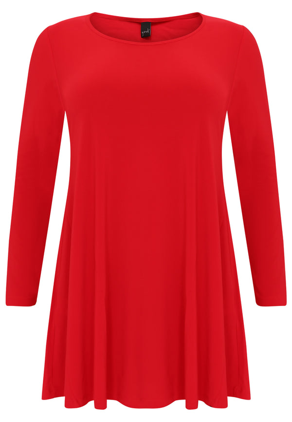 Yoek Tuniek Wide Bottom DOLCE - Rood