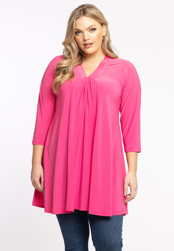 yoek Tuniek wide bottom DOLCE - Roze
