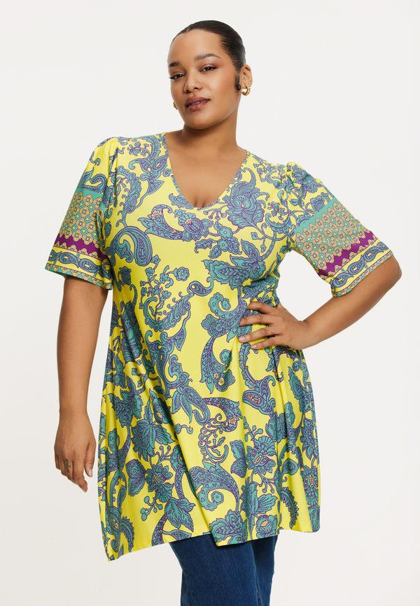 yoek Tuniek wide bottom RETROLOVE - multi