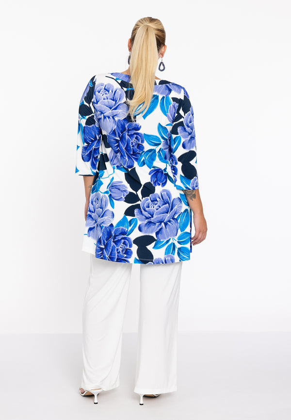 Yoek Tuniek Wide Bottom SILVERLING - Paars