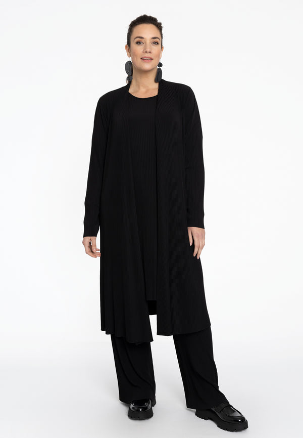 Yoek Vest DOLCE PLISSE - Zwart