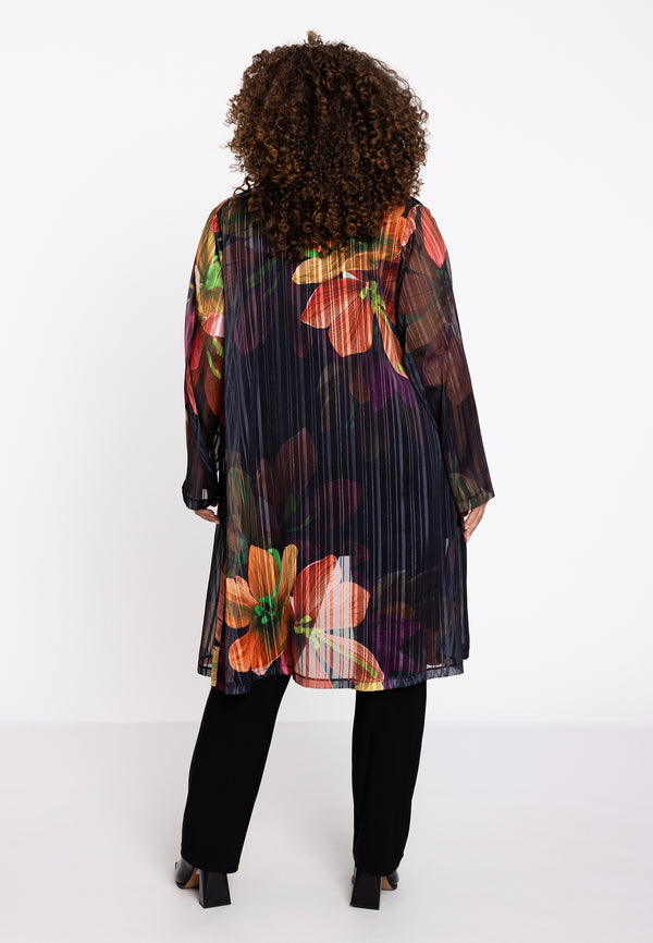 Yoek Vest Floria Lurex - Zwart