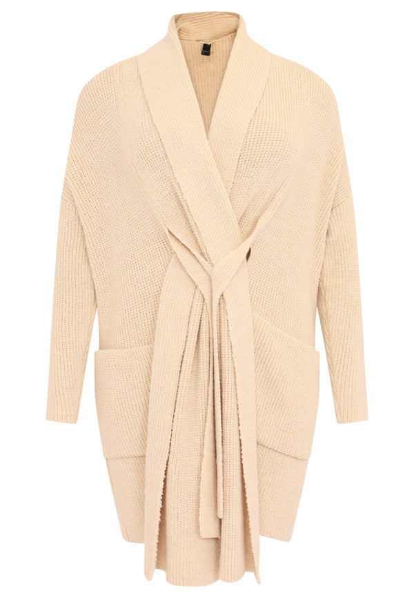 Yoek Vest Met Shawlkraag - Ecru