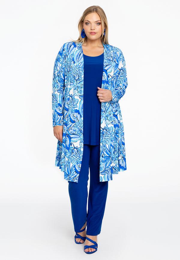 Yoek Vest PORCELAIN - Blauw