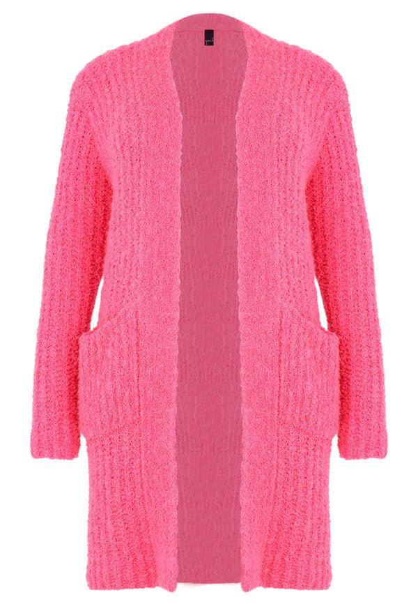 Yoek Vest Teddy - Roze