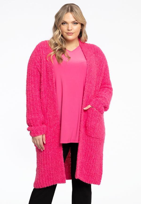 yoek Vest Teddy - Roze