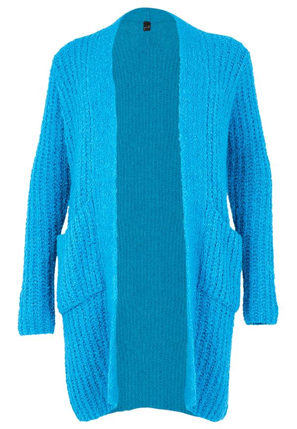 Yoek Vest Teddy - Turquoise