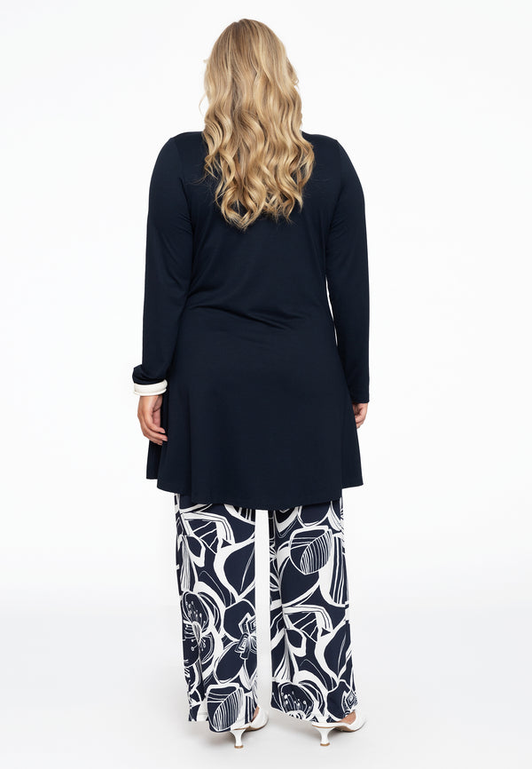 Yoek Vest Wide Bottom VI/EA - Blauw