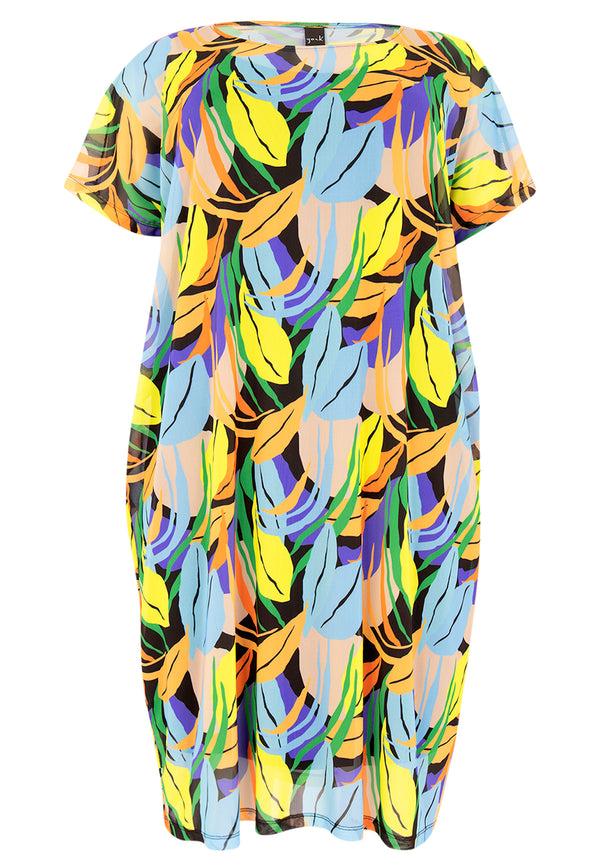 Yoek Wijde Jurk FESTIVAL - Zwart