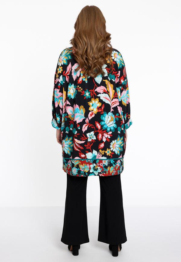 Yoek Wijde Tuniek NAOMI - Zwart