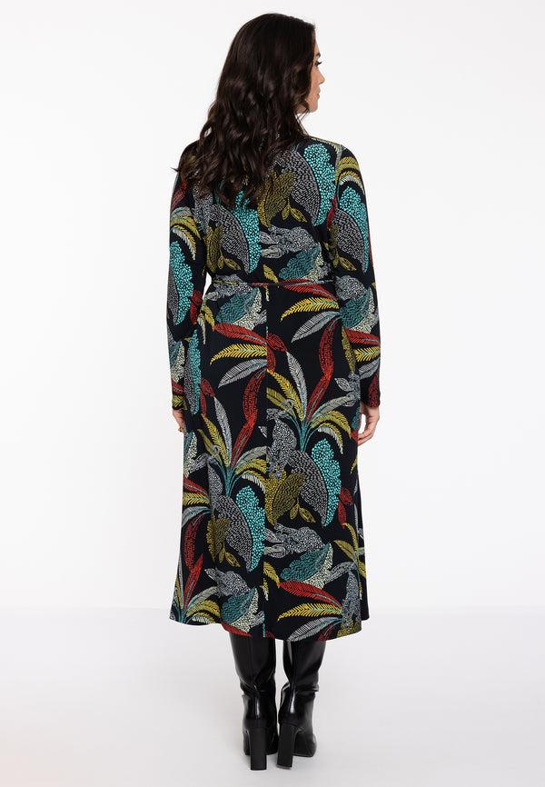 Yoek Wikkeljurk PALM LEO - Zwart