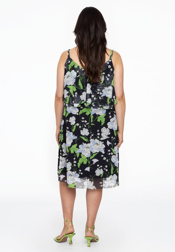 Yoek Zomerjurk DAISIES - Blauw