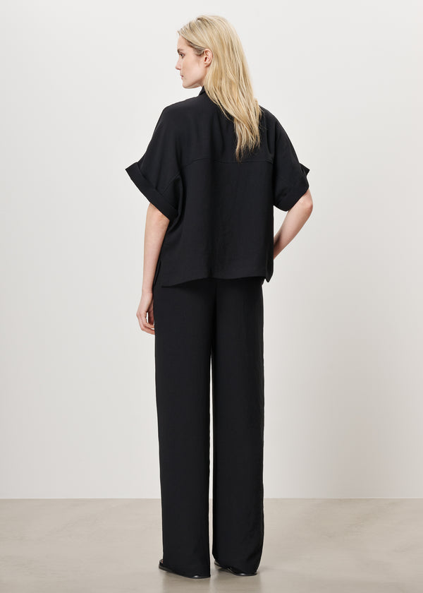 Zenggi AIDEN POLO TOP BLACK