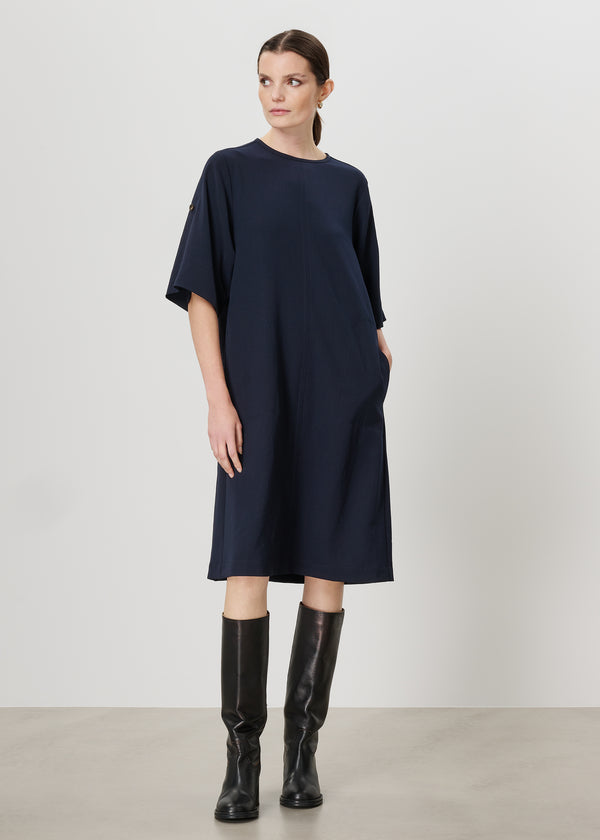 Zenggi CLYDE DRESS MIDNIGHT BLUE