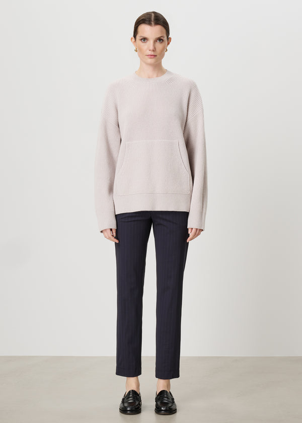 Zenggi COSY CARDIGAN STITCH PULLOVER ALMOND