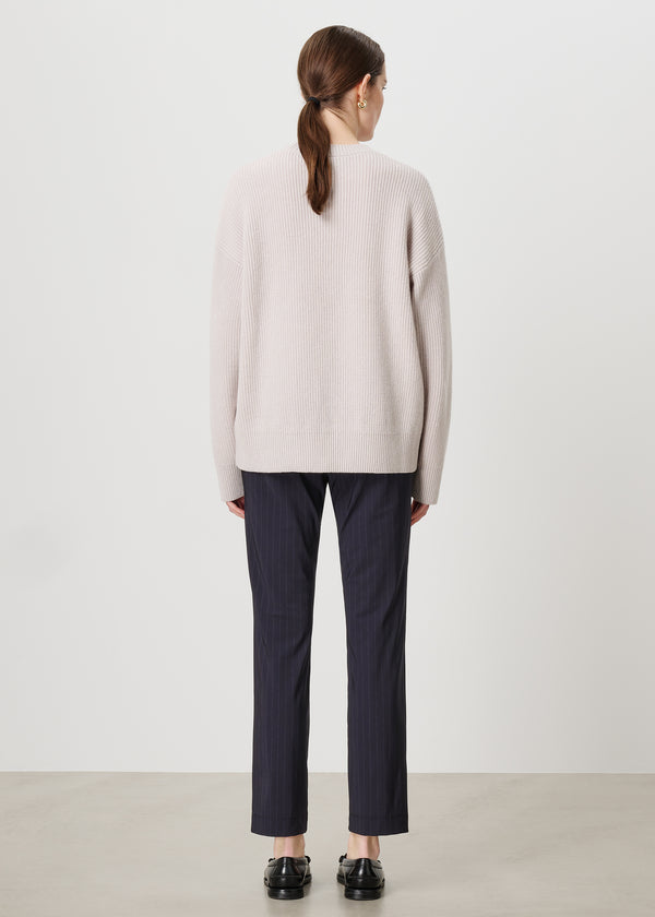 Zenggi COSY CARDIGAN STITCH PULLOVER ALMOND