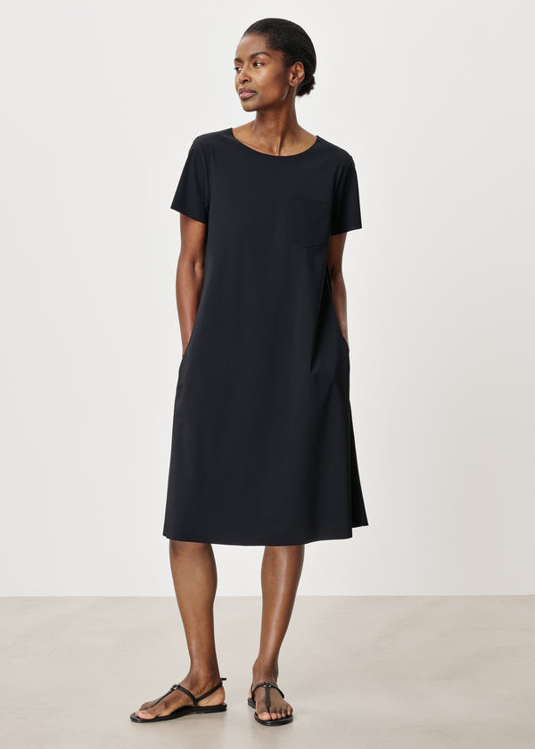 zenggi CRISSY TENNIS DRESS BLACK