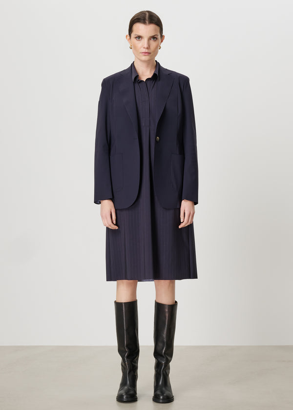 Zenggi CRUZ PRINTED DRESS INK BLUE