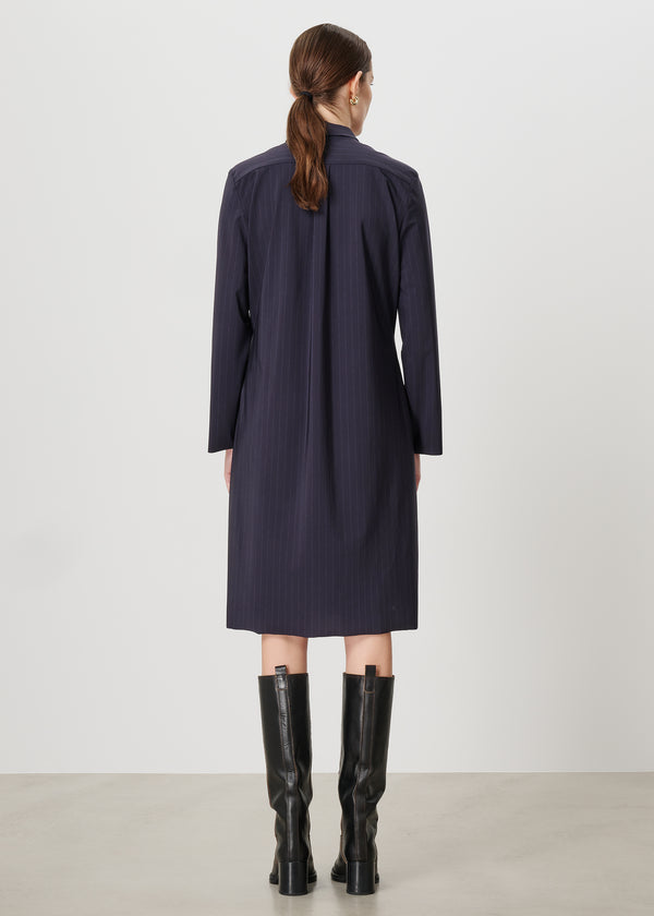 Zenggi CRUZ PRINTED DRESS INK BLUE